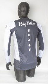 Jersey Caballero Blanco Espalda